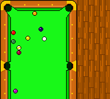 Pocket Color Billiards screenshot 3 for GameBoy Color